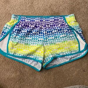 Multicolored Athletic Shorts